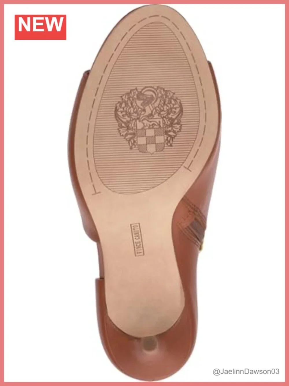 Vince Camuto Telemi D'Orsay High Heel Sandal Leather